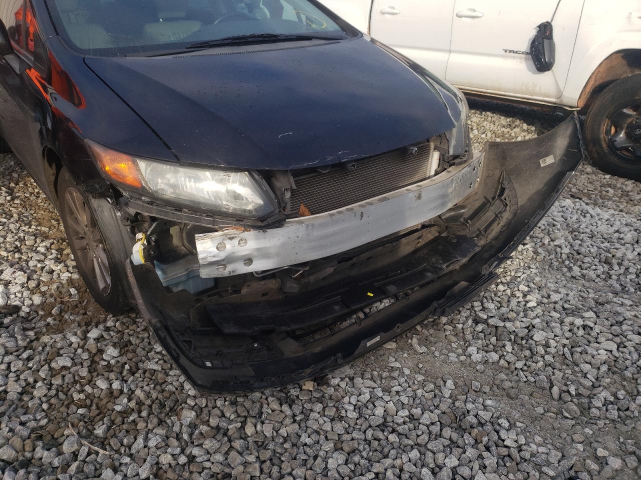 Photo 9 from auction – 2012 HONDA CIVIC EXL with VIN 19XFB2F93CE076202