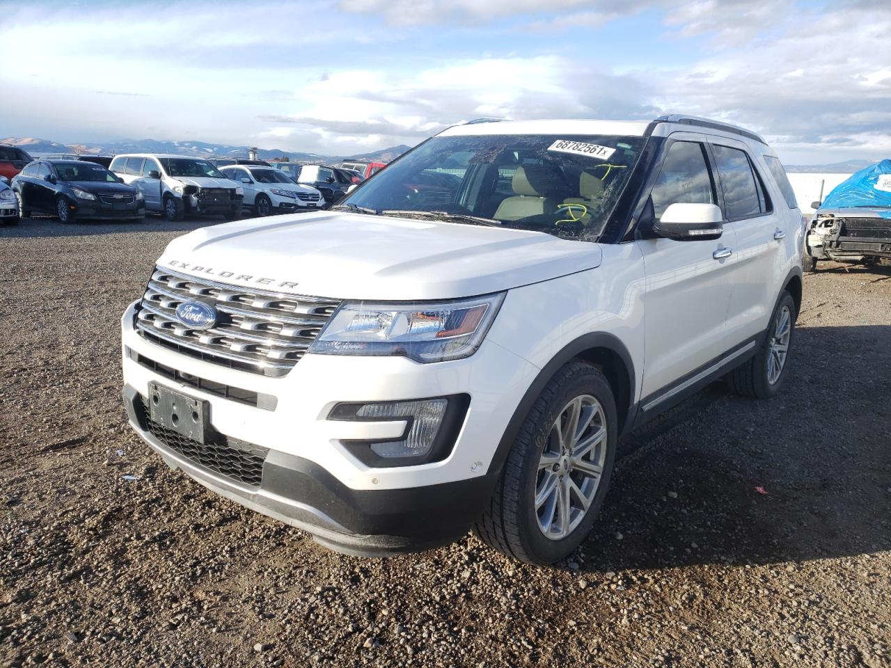 Photo 2 from auction – 2017 FORD EXPLORER L with VIN 1FM5K8F85HGE13025