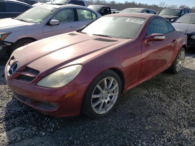 Photo 2 from auction – 2005 MERCEDES-BENZ SLK 350 with VIN WDBWK56F35F051069