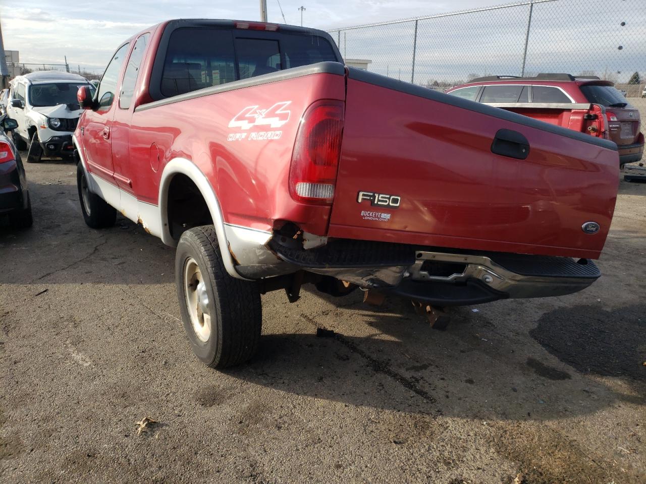 Фото 3 с аукциона – 2000 FORD F150 с VIN 1FTRX18L8YNA99432