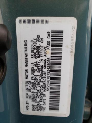 Photo 10 from auction – 2009 PONTIAC VIBE with VIN 5Y2SP67879Z429096