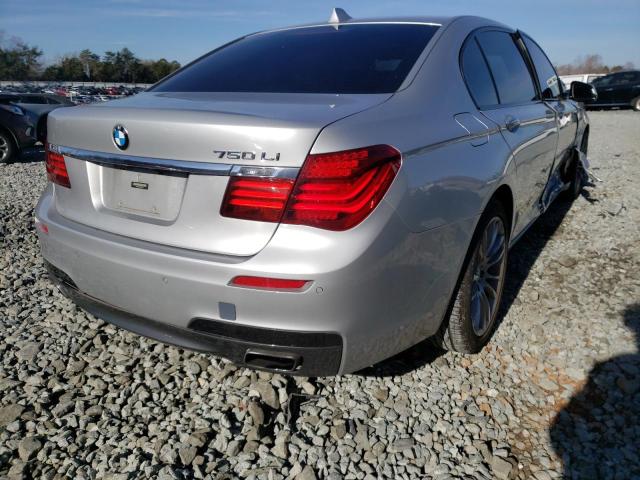 Photo 4 from auction – 2015 BMW 750 LI with VIN WBAYE8C55FD780716