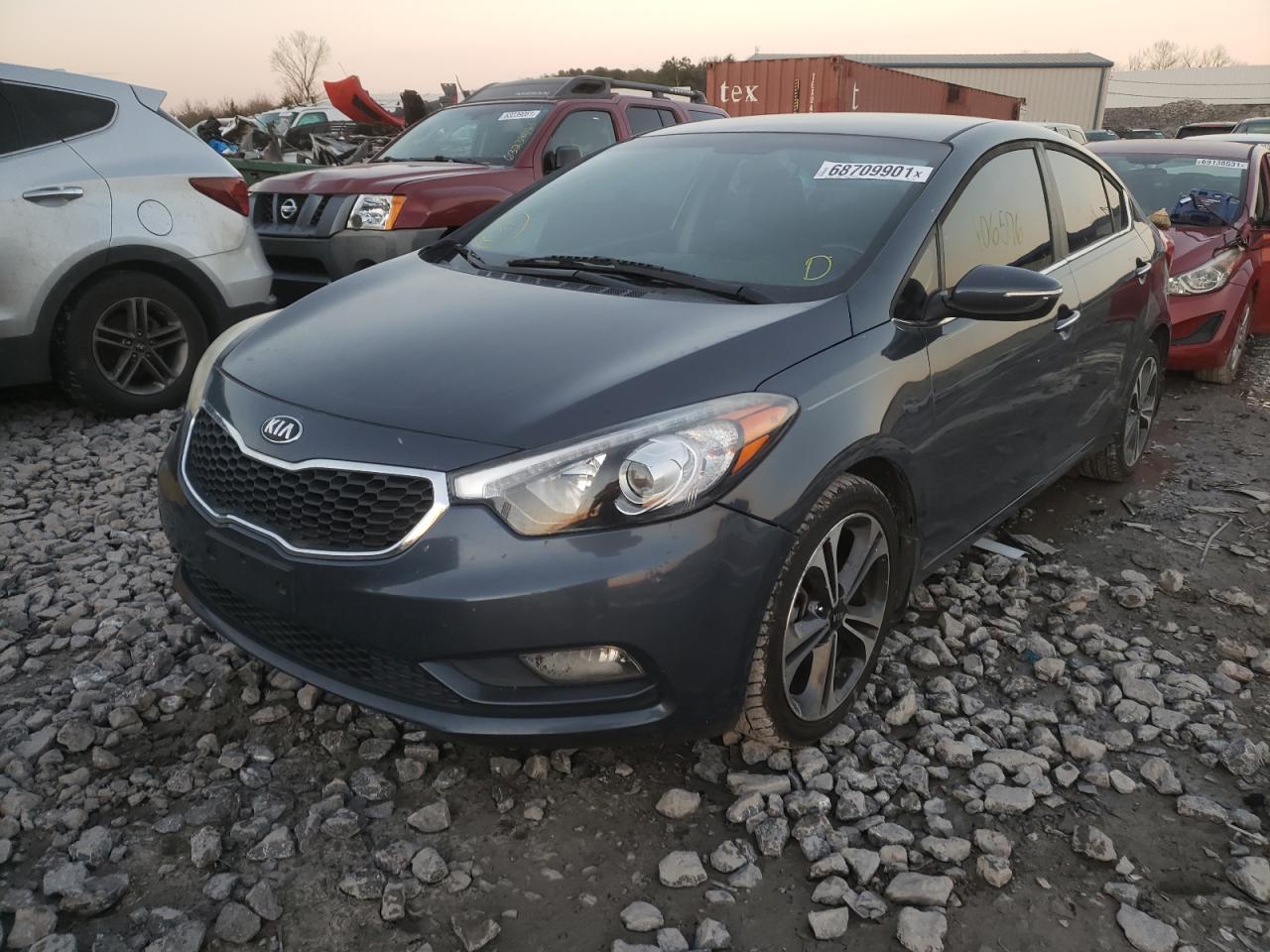 Photo 2 from auction – 2014 KIA FORTE EX with VIN KNAFX4A82E5113635
