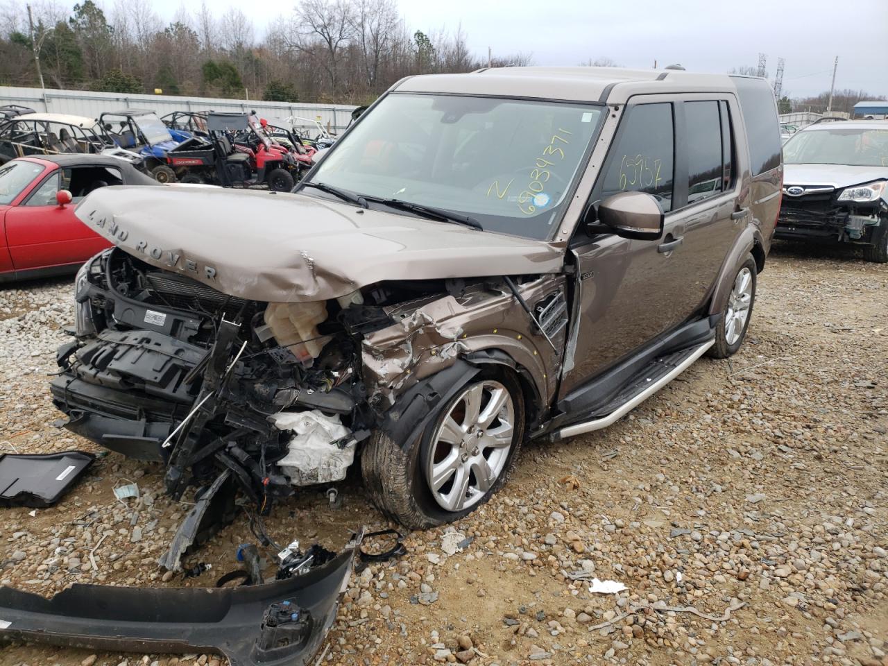 Photo 2 from auction – 2016 LAND ROVER LR4 HSE with VIN SALAG2V64GA800113