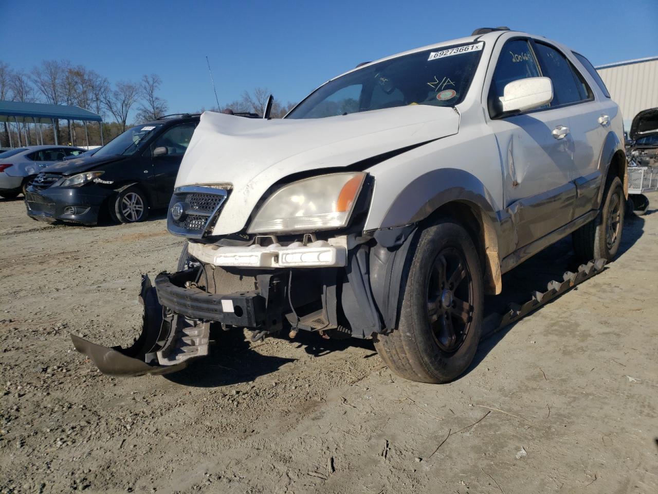 Photo 2 from auction – 2006 KIA SORENTO EX with VIN KNDJD733365593467