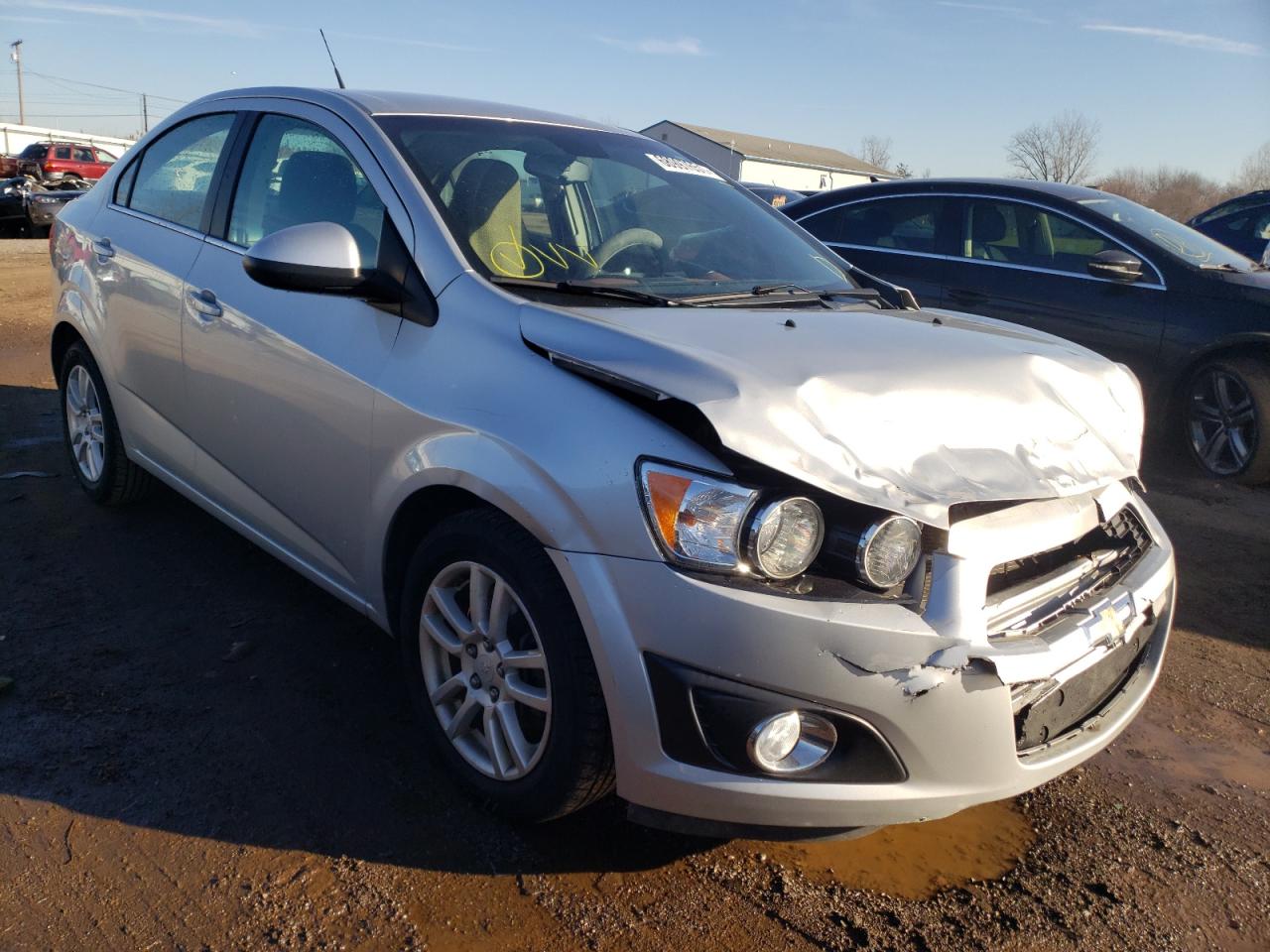 CHEVROLET SONIC LT 2014 with VIN 1G1JC5SH8E4197259 - Photo from auction