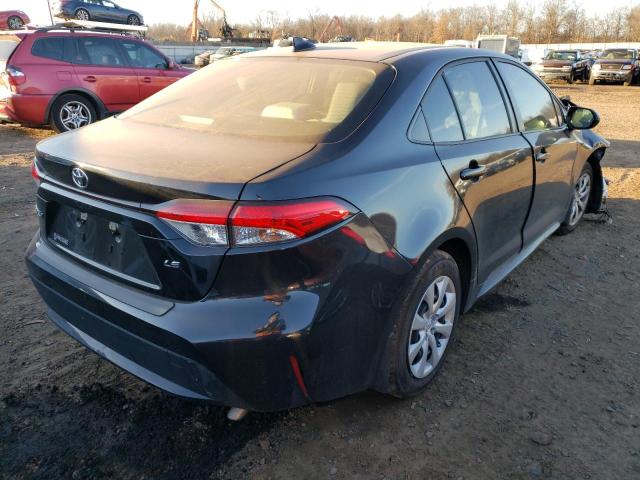 Photo 4 from auction – 2022 TOYOTA COROLLA LE with VIN JTDEPMAE8NJ202346