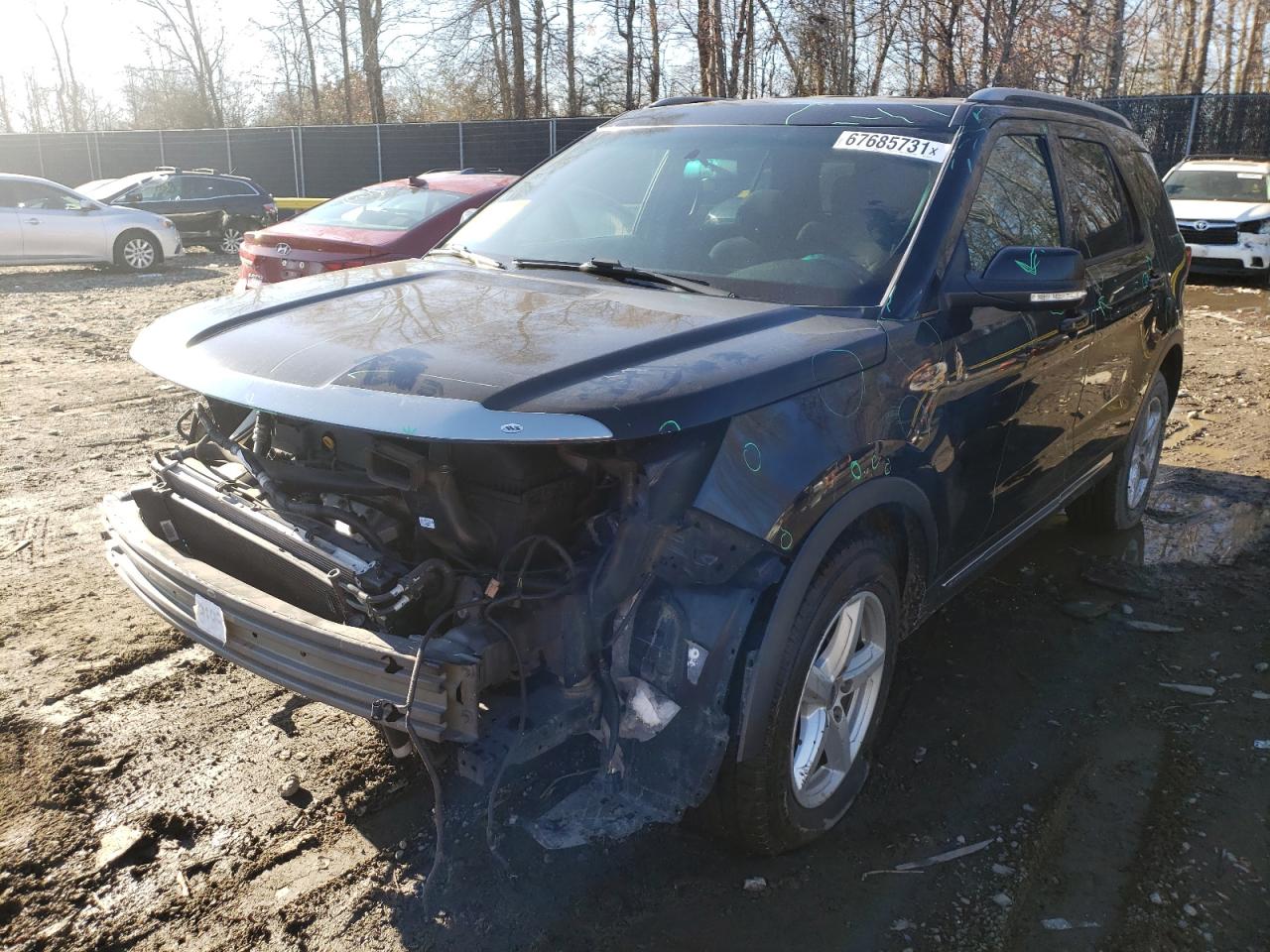 Photo 2 from auction – 2016 FORD EXPLORER X with VIN 1FM5K8D81GGB31742