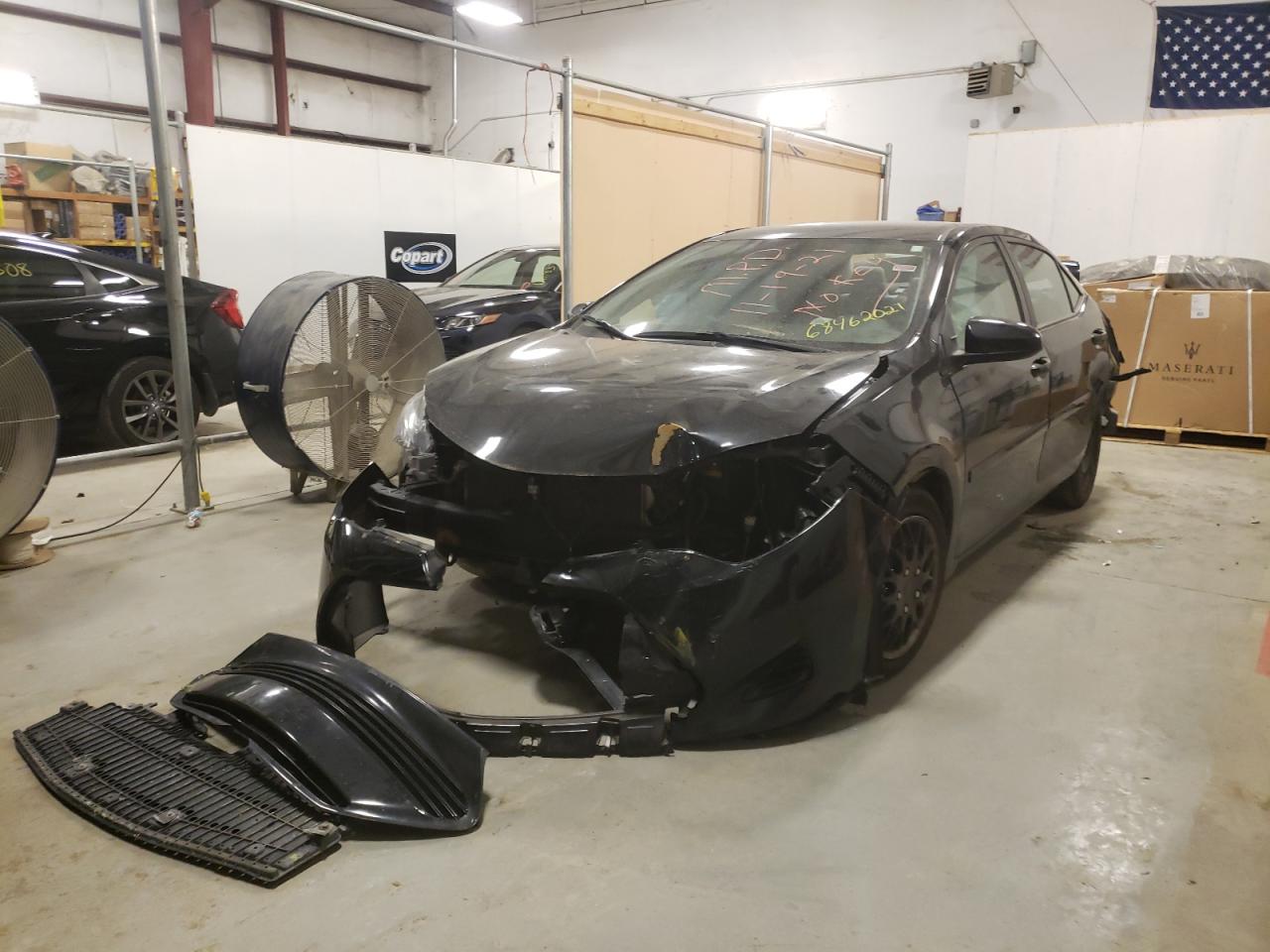 Photo 2 from auction – 2019 TOYOTA COROLLA with VIN 2T1BURHE7KC13038
