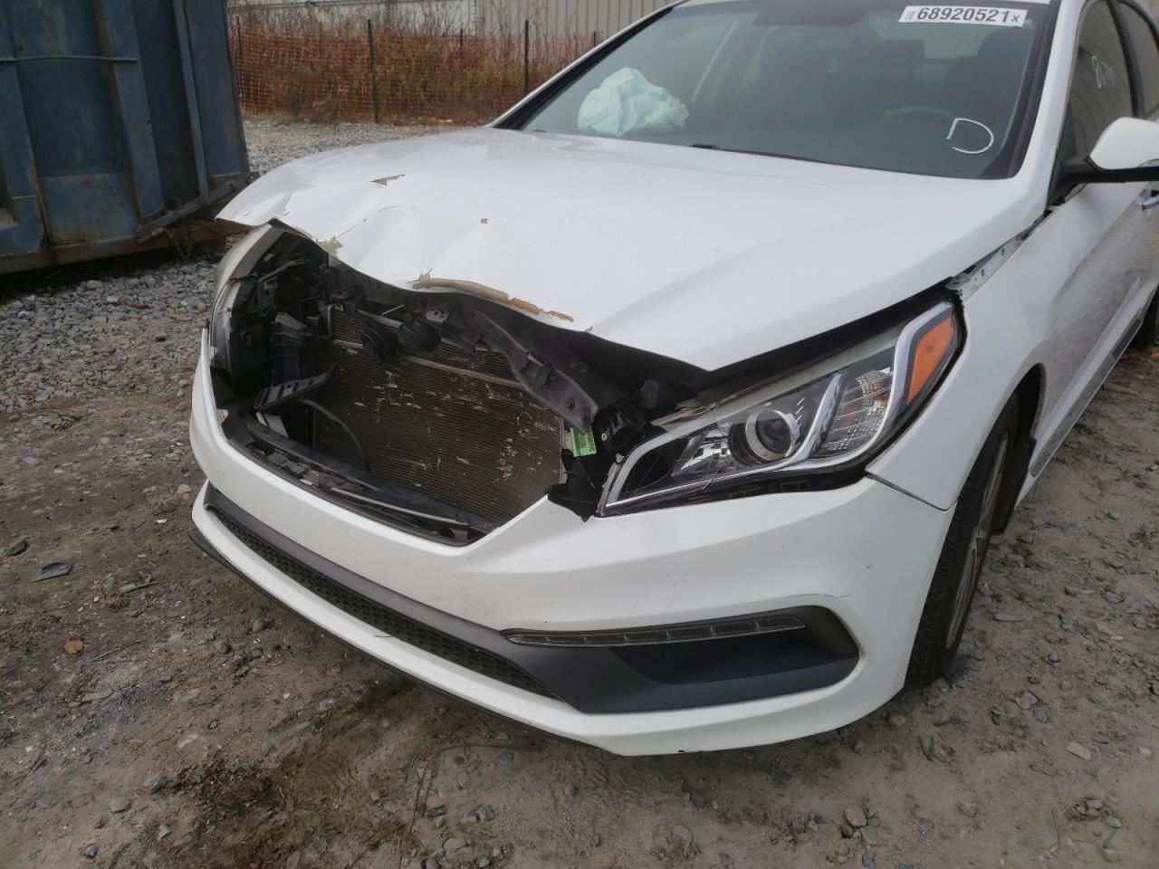 Photo 9 from auction – 2016 HYUNDAI SONATA SPO with VIN 5NPE34AF0GH309147
