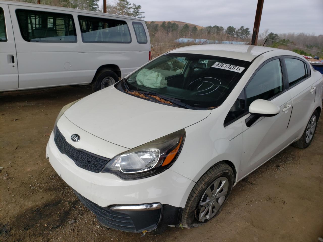 Photo 9 from auction – 2016 KIA RIO EX with VIN KNADM4A39G6639018