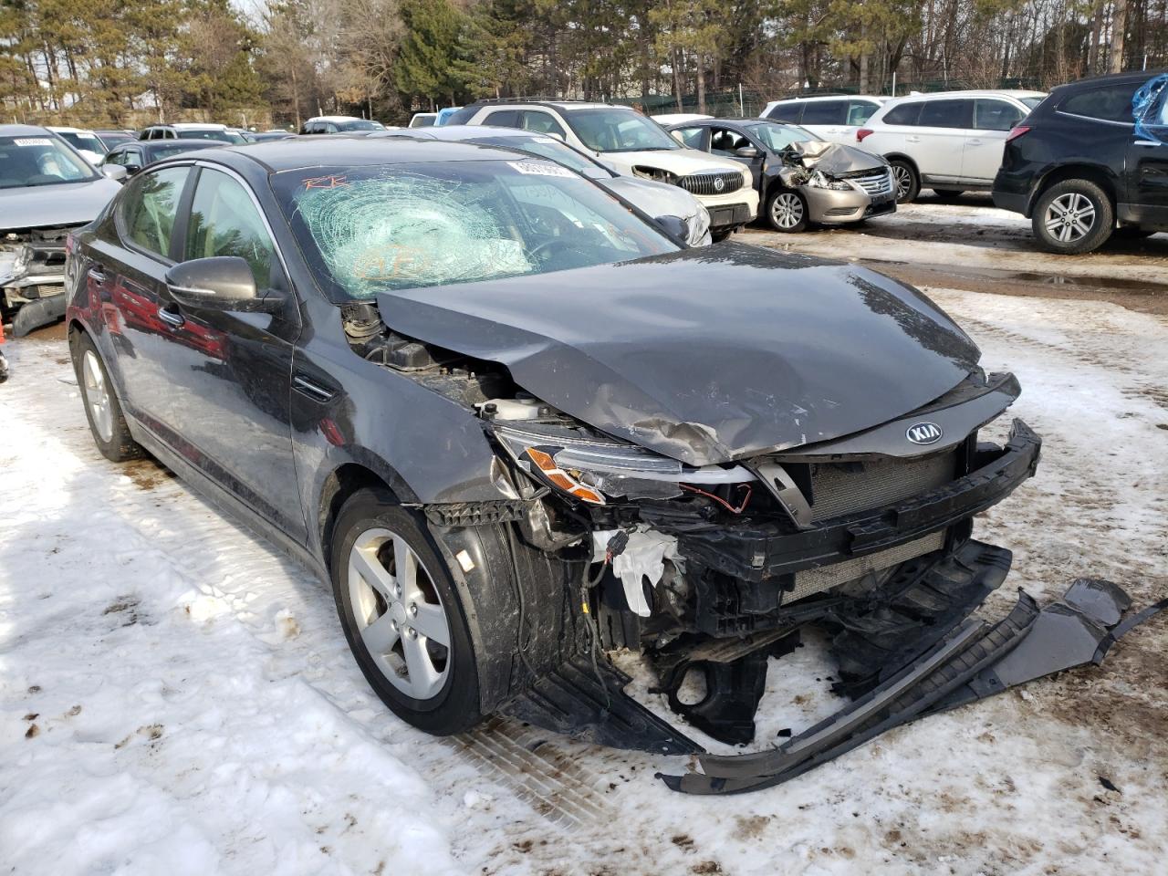 Photo 1 from auction – 2014 KIA OPTIMA LX with VIN 5XXGM4A7XEG330904
