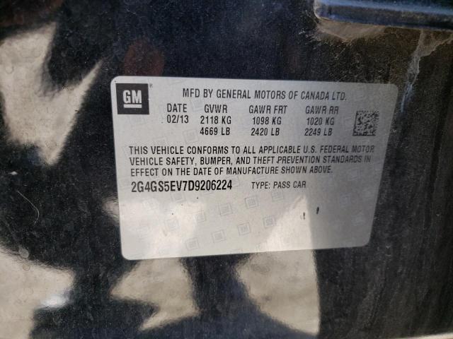 Photo 10 from auction – 2013 BUICK REGAL with VIN 2G4GS5EV7D9206224