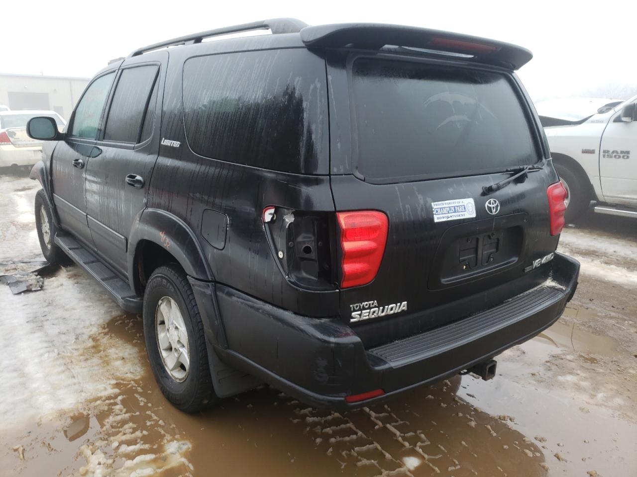Photo 3 from auction – 2002 TOYOTA SEQUOIA LI with VIN 5TDBT48AX2S090598