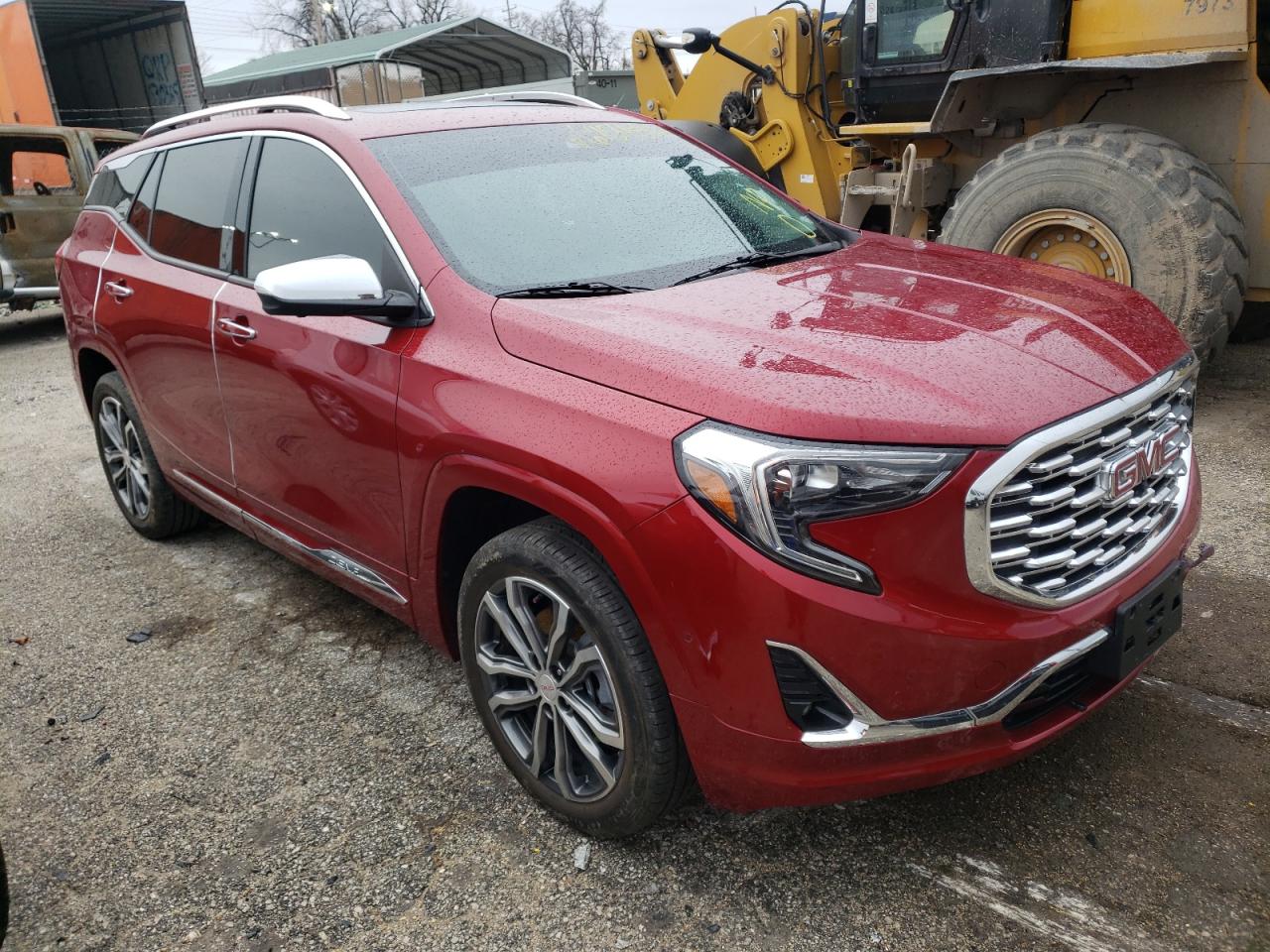 GMC TERRAIN DE 2020 with VIN 3GKALXEX7LL142271 - Photo from auction
