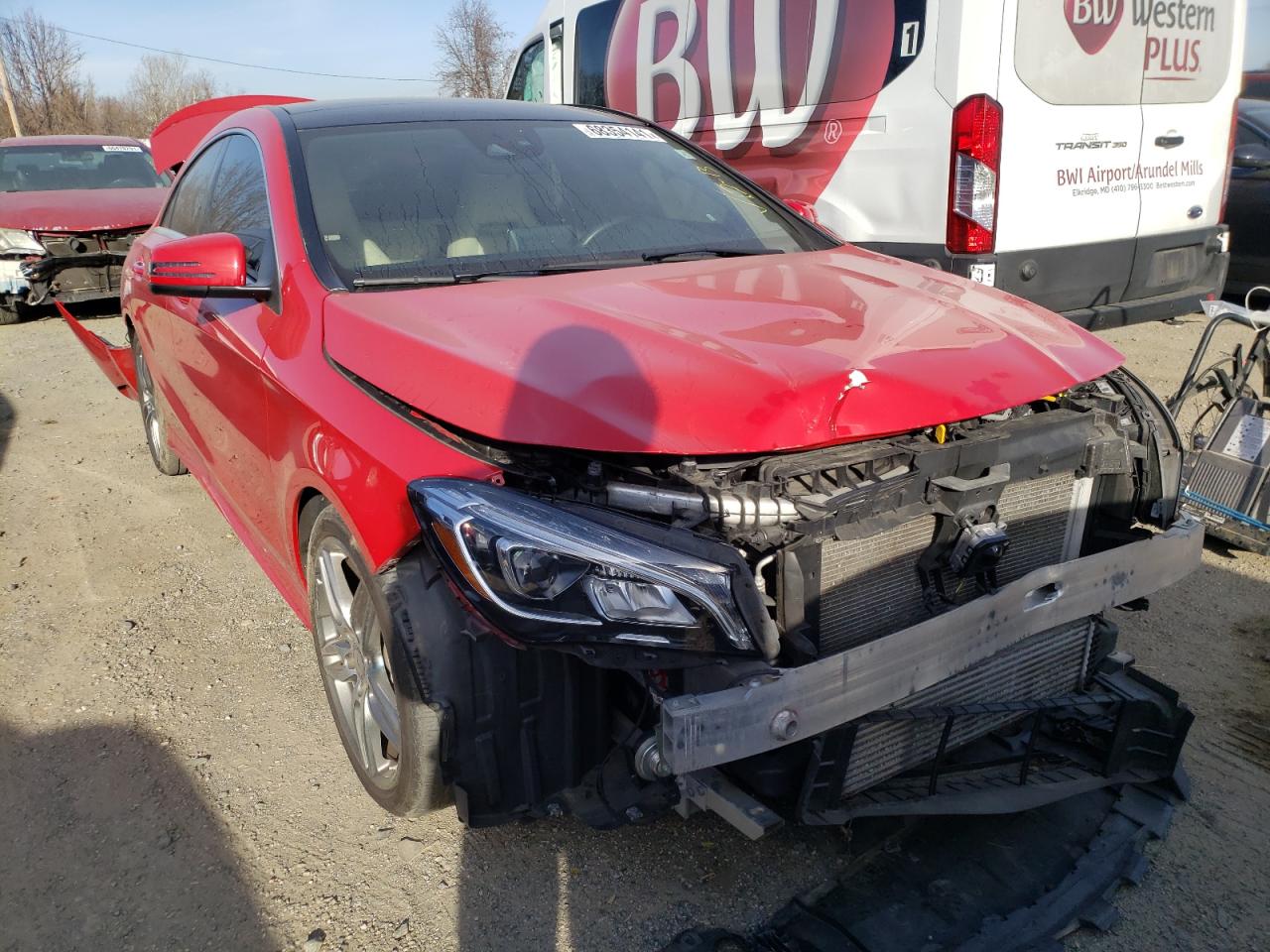 MERCEDES-BENZ CLA 250 2017 with VIN WDDSJ4EB8HN428670 - Photo from auction