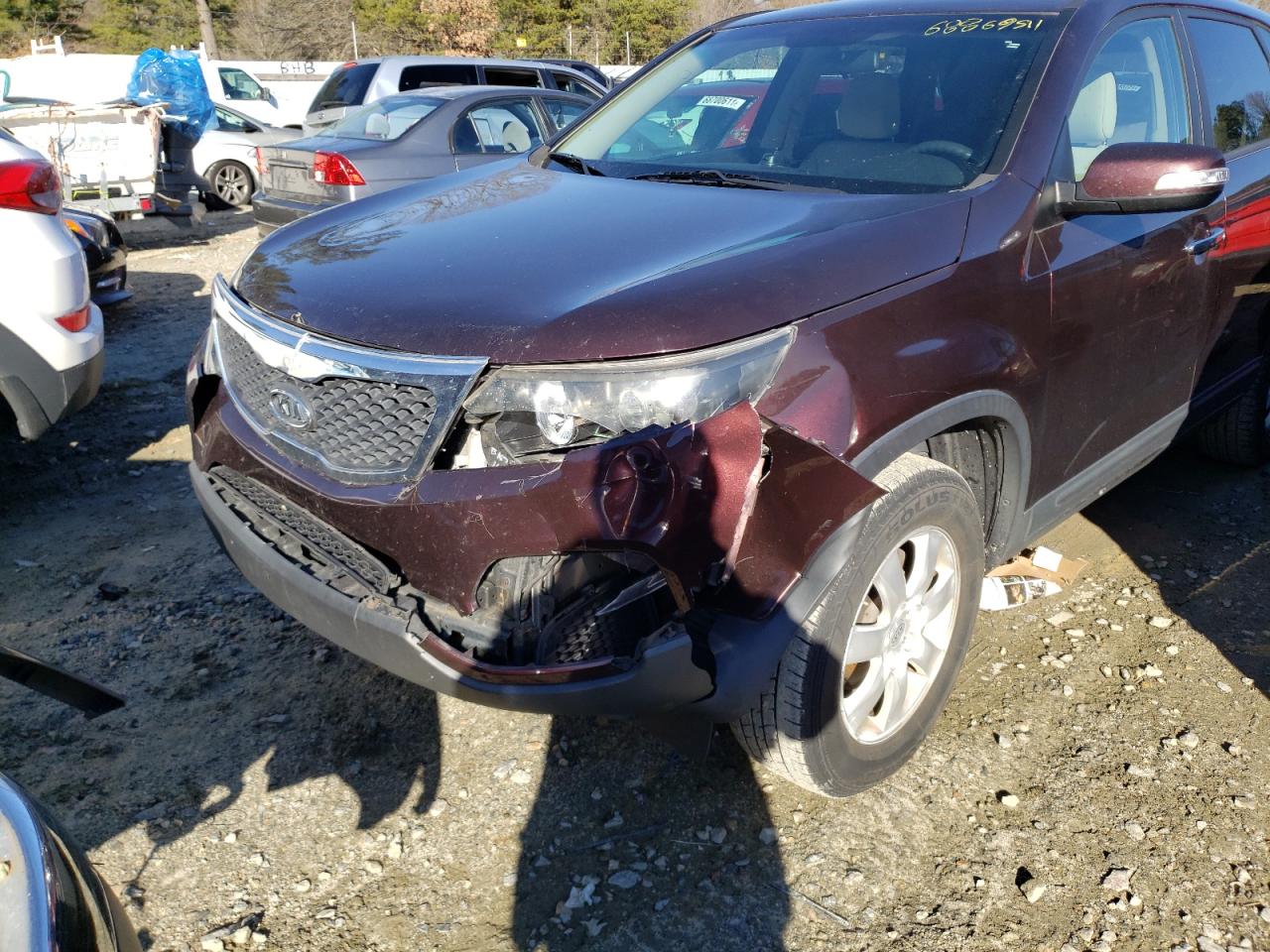Photo 9 from auction – 2011 KIA SORENTO BA with VIN 5XYKT3A16BG006357
