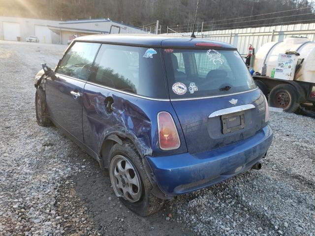 Photo 3 from auction – 2003 MINI COOPER with VIN WMWRC334X3TC45812