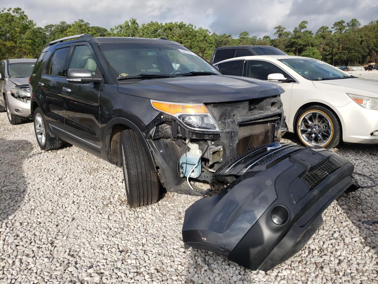 FORD EXPLORER L 2015 with VIN 1FM5K7F80FGC26251 - Photo from auction