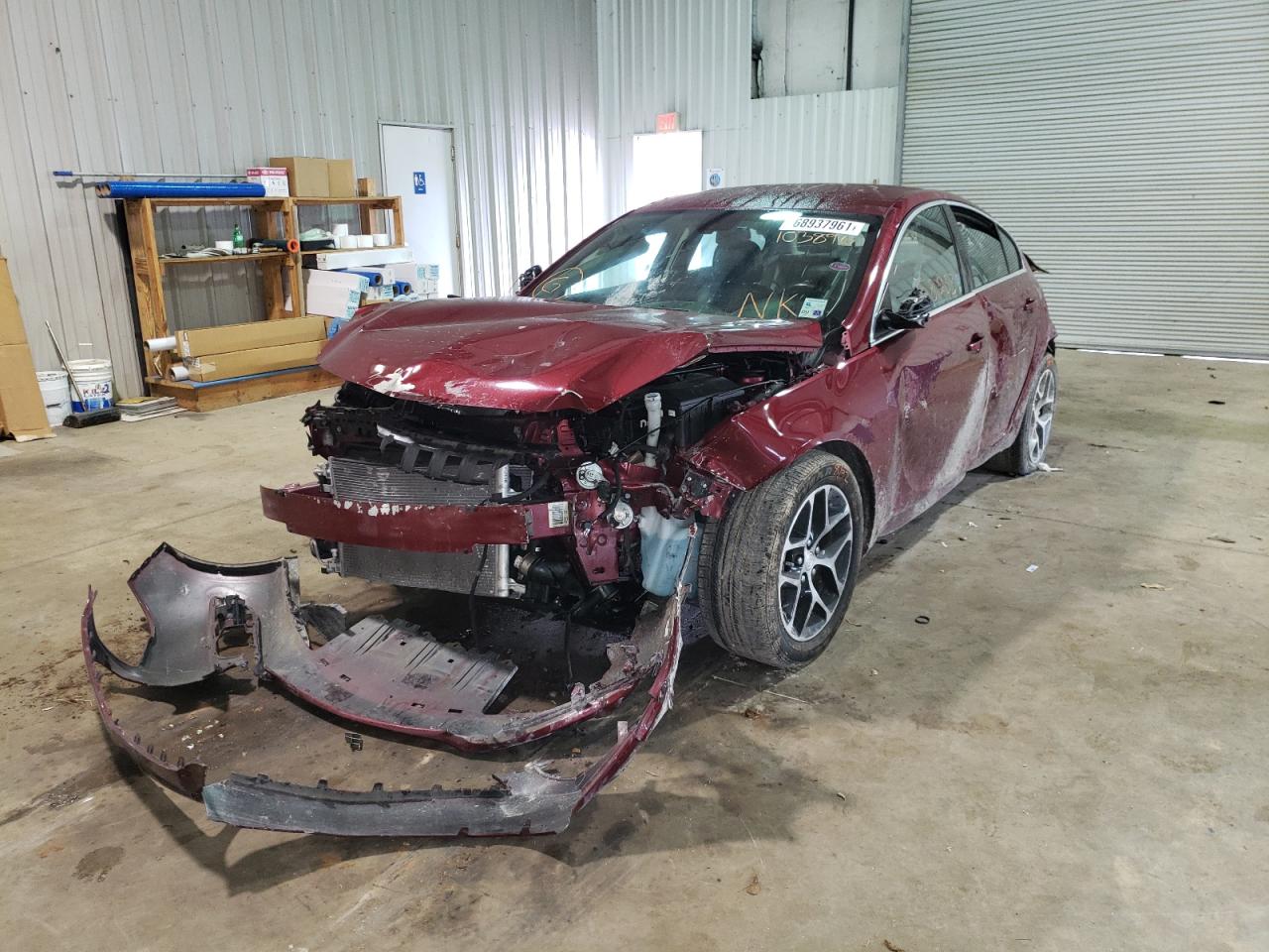 Photo 2 from auction – 2017 BUICK REGAL SPOR with VIN 2G4GL5EX6H9103896