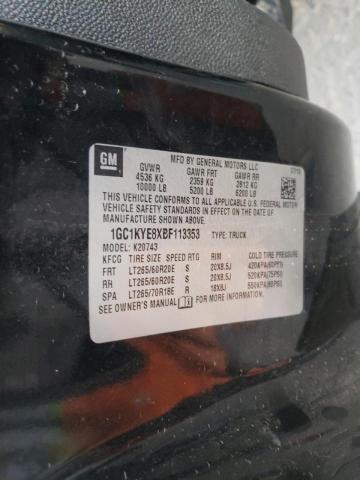 Photo 10 from auction – 2011 CHEVROLET SILVERADO with VIN 1GC1KYE8XBF113353