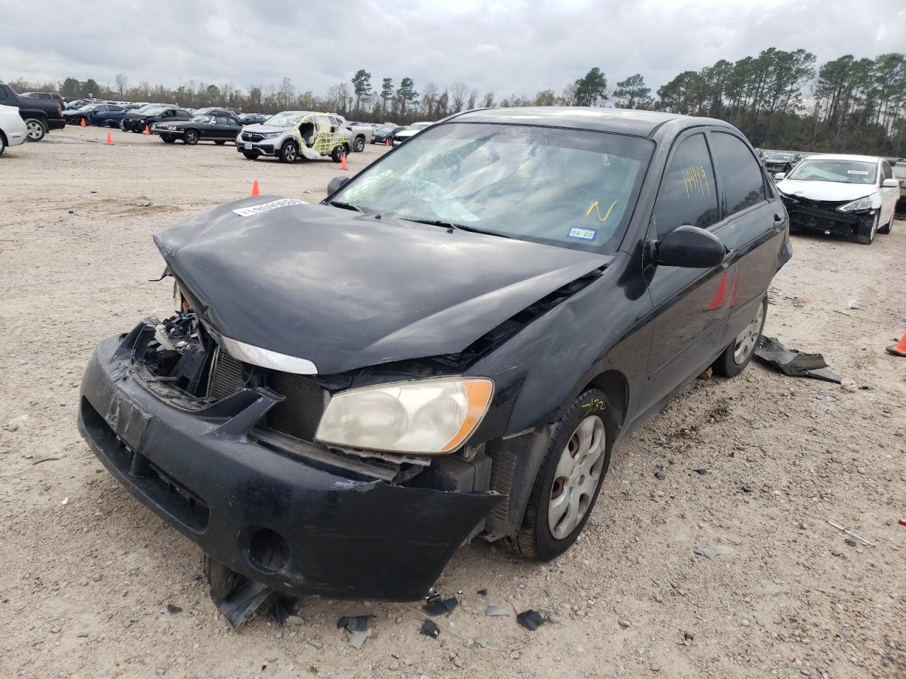Photo 2 from auction – 2006 KIA SPECTRA LX with VIN KNAFE121X65251656
