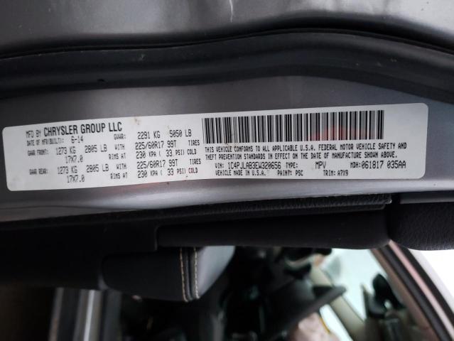 Photo 10 from auction – 2014 JEEP CHEROKEE S with VIN 1C4PJLAB3EW320656