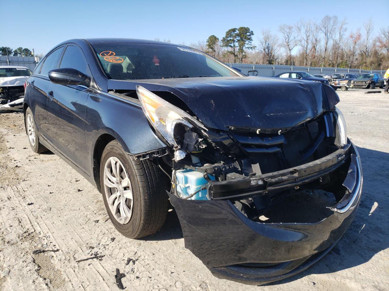 HYUNDAI SONATA GLS 2013 with VIN 5NPEB4ACXDH602588 - Photo from auction