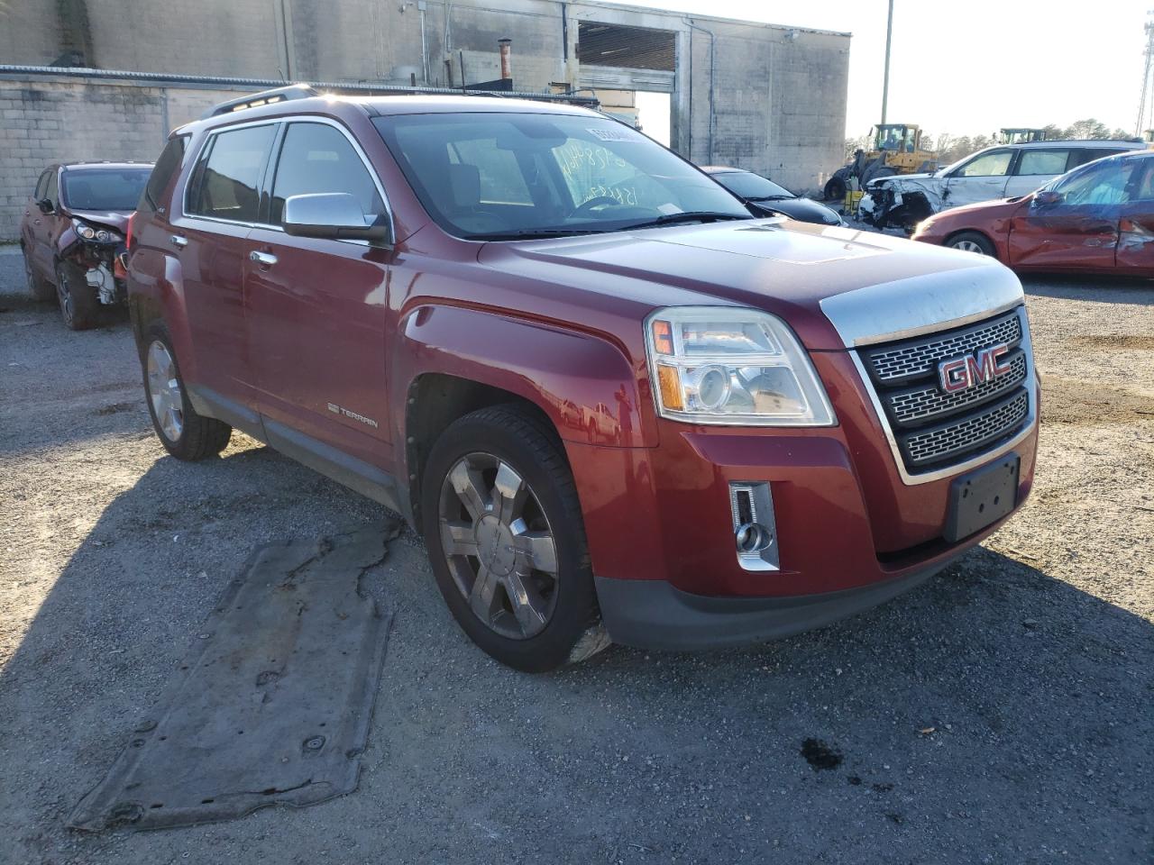GMC TERRAIN SL 2012 with VIN 2GKFLUE54C6316207 - Photo from auction