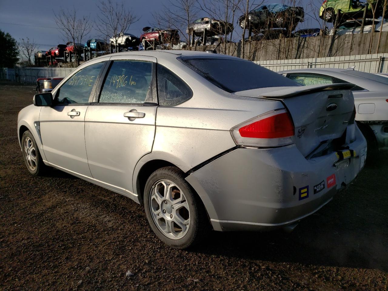 Photo 3 from auction – 2008 FORD FOCUS SE with VIN 1FAHP35N18W222047