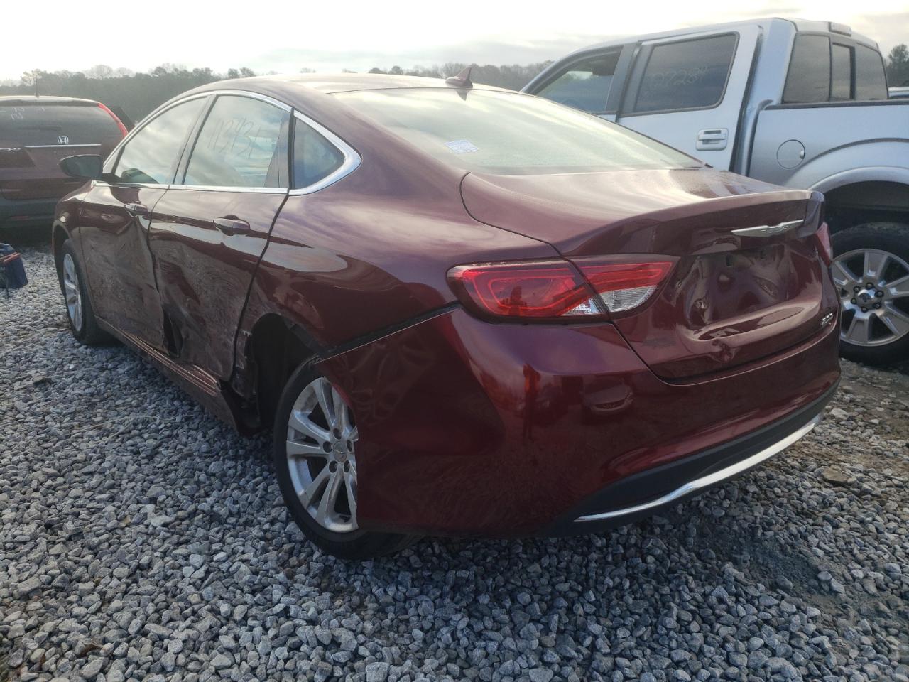 Photo 3 from auction – 2017 CHRYSLER 200 LIMITE with VIN 1C3CCCAB5HN507646