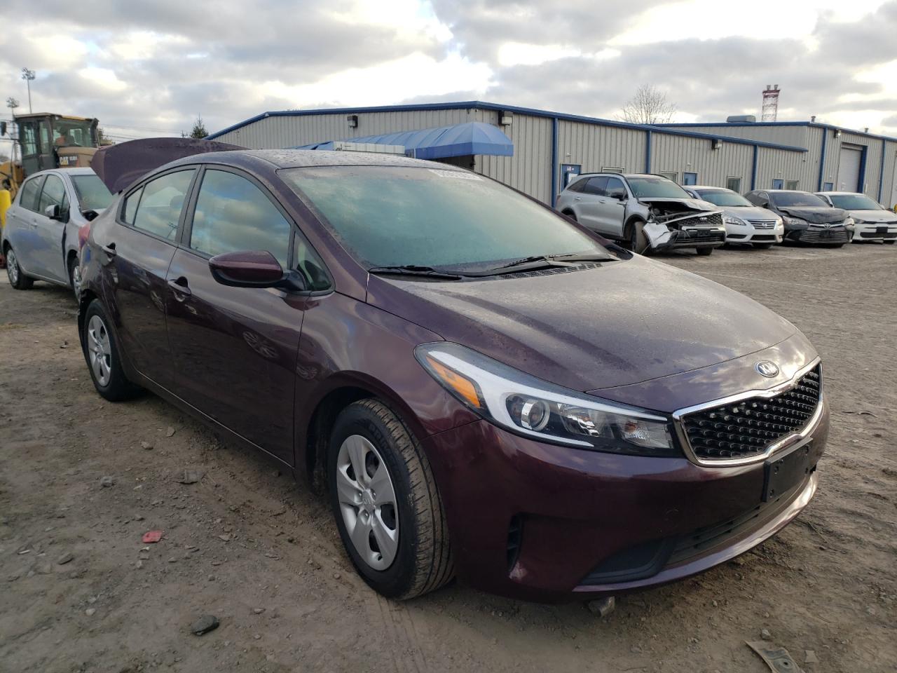 KIA FORTE LX 2018 with VIN 3KPFK4A71JE185787 - Photo from auction