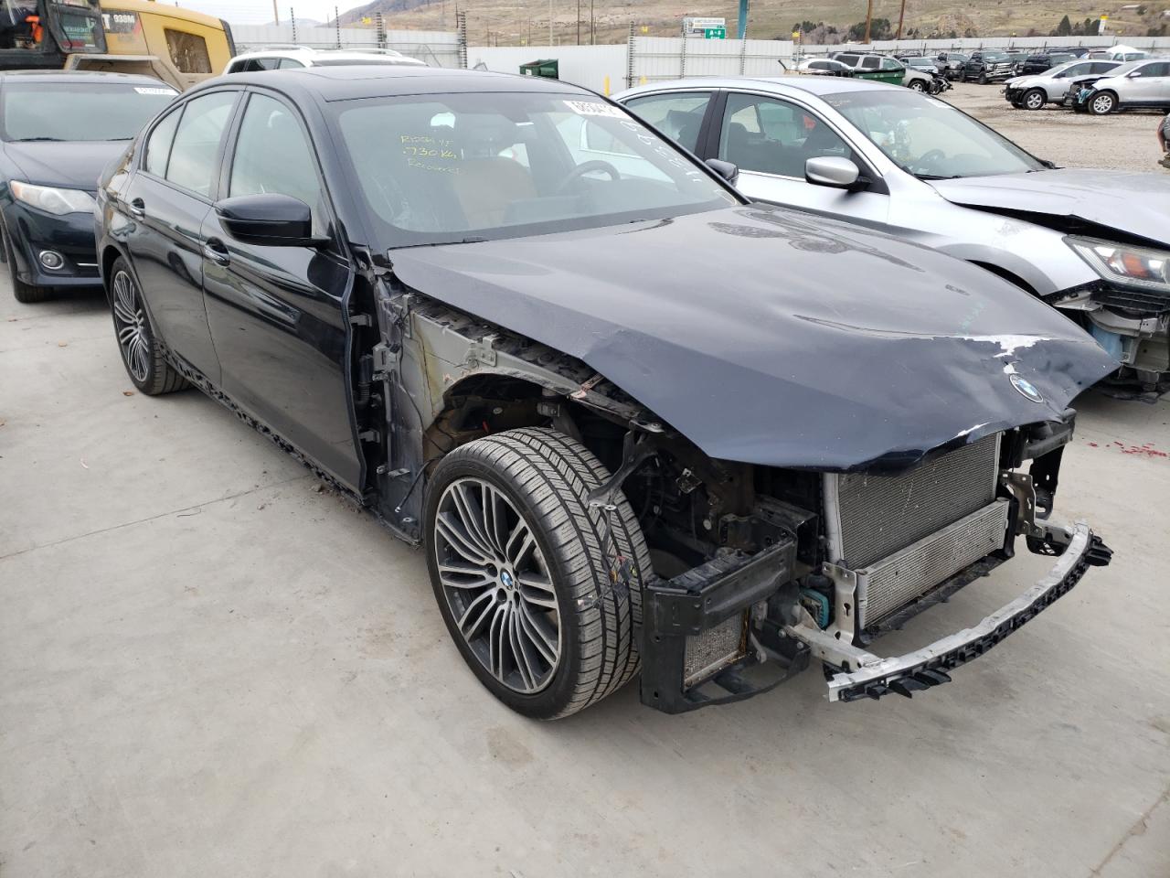 BMW 530XE 2018 with VIN WBAJB1C59JB084320 - Photo from auction