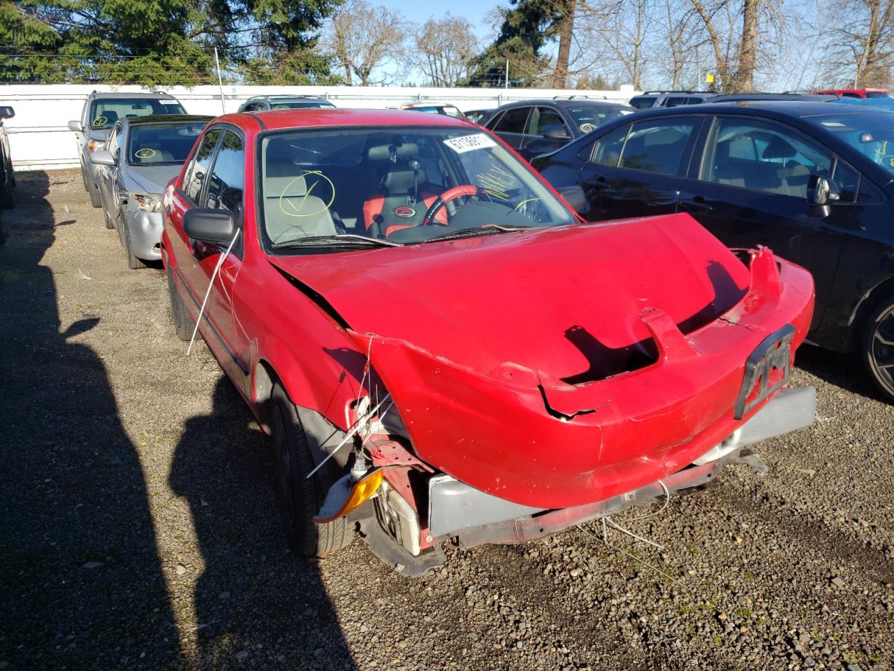 MAZDA PROTEGE ES 1999 with VIN JM1BJ2221X0140956 - Photo from auction