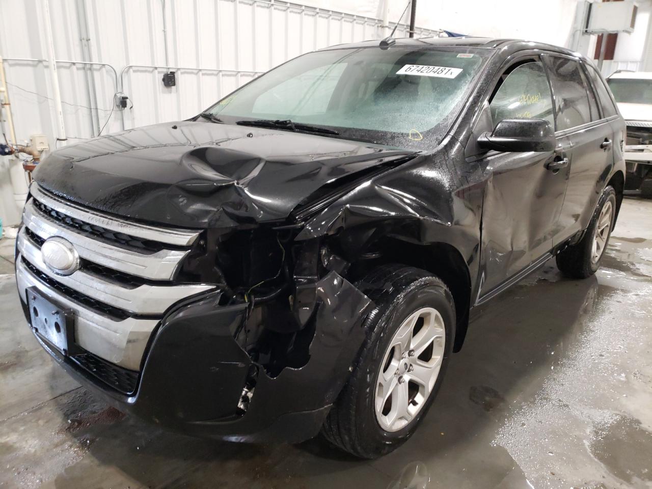 Photo 2 from auction – 2013 FORD EDGE SEL with VIN 2FMDK4JC2DBC03211