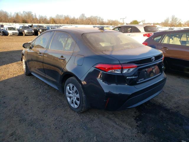 Photo 3 from auction – 2022 TOYOTA COROLLA LE with VIN JTDEPMAE8NJ202346