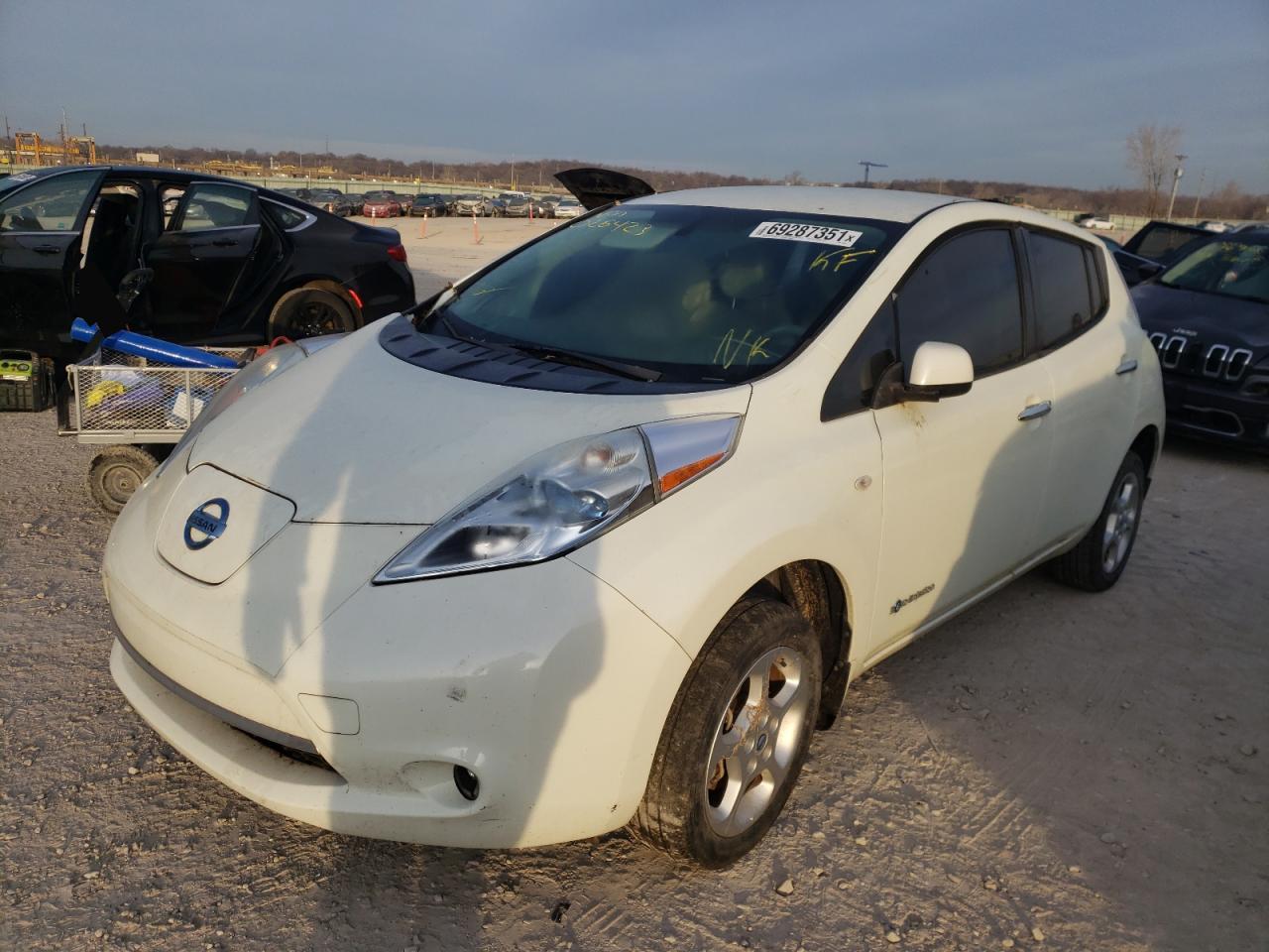 Photo 2 from auction – 2012 NISSAN LEAF SV with VIN JN1AZ0CP1CT026423