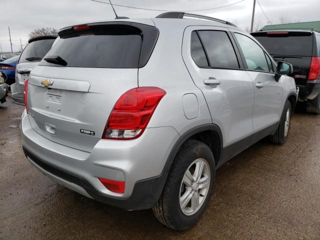 Photo 4 from auction – 2021 CHEVROLET TRAX 1LT with VIN KL7CJPSM3MB362155
