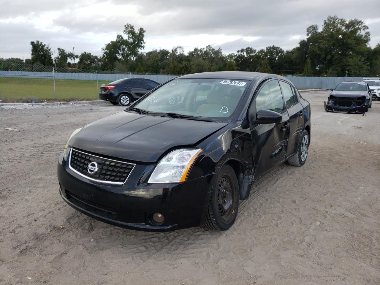 Photo 2 from auction – 2008 NISSAN SENTRA with VIN 3N1AB61E58L663190