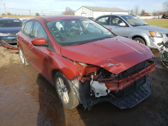 FORD FOCUS SE 2018 with VIN 1FADP3K2XJL282201 - Photo from auction