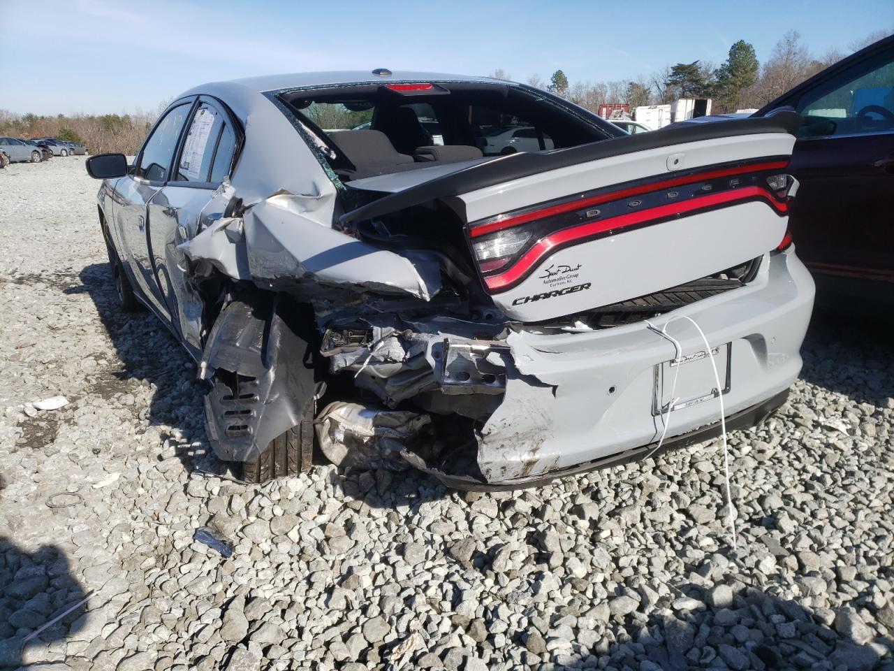 Photo 3 from auction – 2020 DODGE CHARGER SX with VIN 2C3CDXBG8LH219930