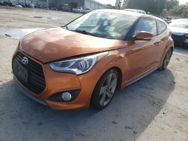 Photo 2 from auction – 2013 HYUNDAI VELOSTER T with VIN KMHTC6AE7DU152045