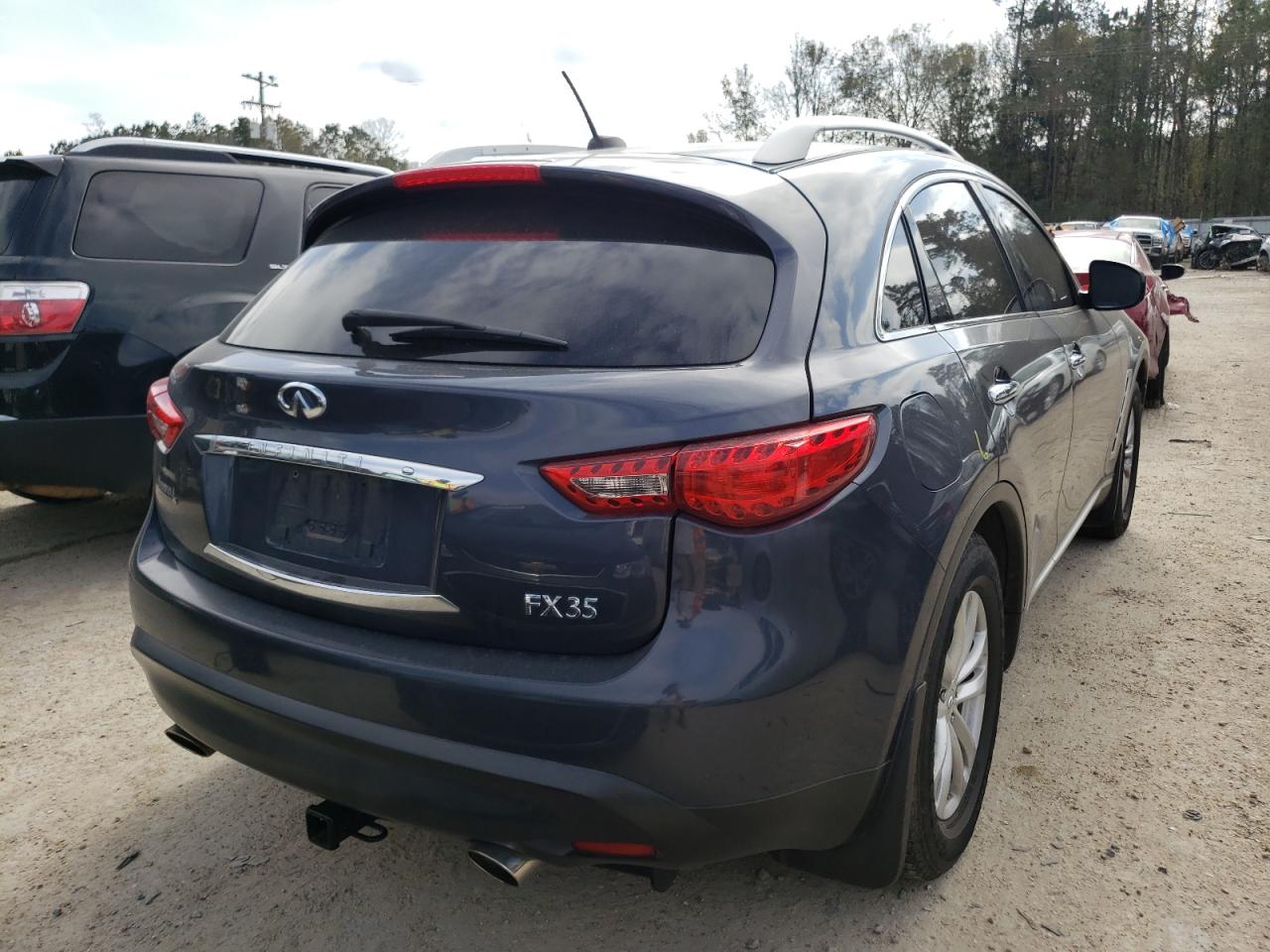 Photo 4 from auction – 2009 INFINITI FX35 with VIN JNRAS18U89M102986