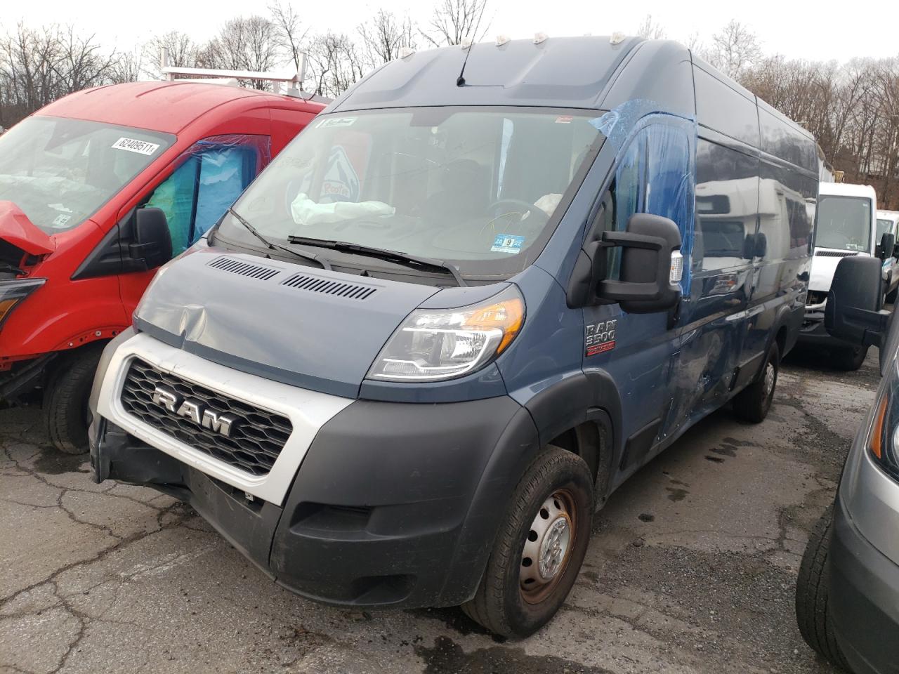 Photo 2 from auction – 2020 RAM PROMASTER with VIN 3C6URVJG4LE128969