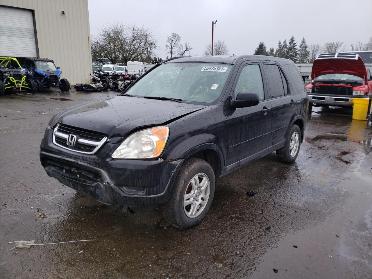 Photo 2 from auction – 2002 HONDA CR-V EX with VIN JHLRD78852C084786