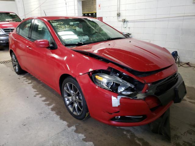 DODGE DART SXT 2014 with VIN 1C3CDFBB1ED907461 - Photo from auction