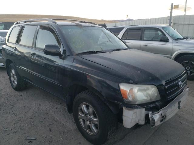 TOYOTA HIGHLANDER 2004 with VIN JTEGP21A640021207 - Photo from auction