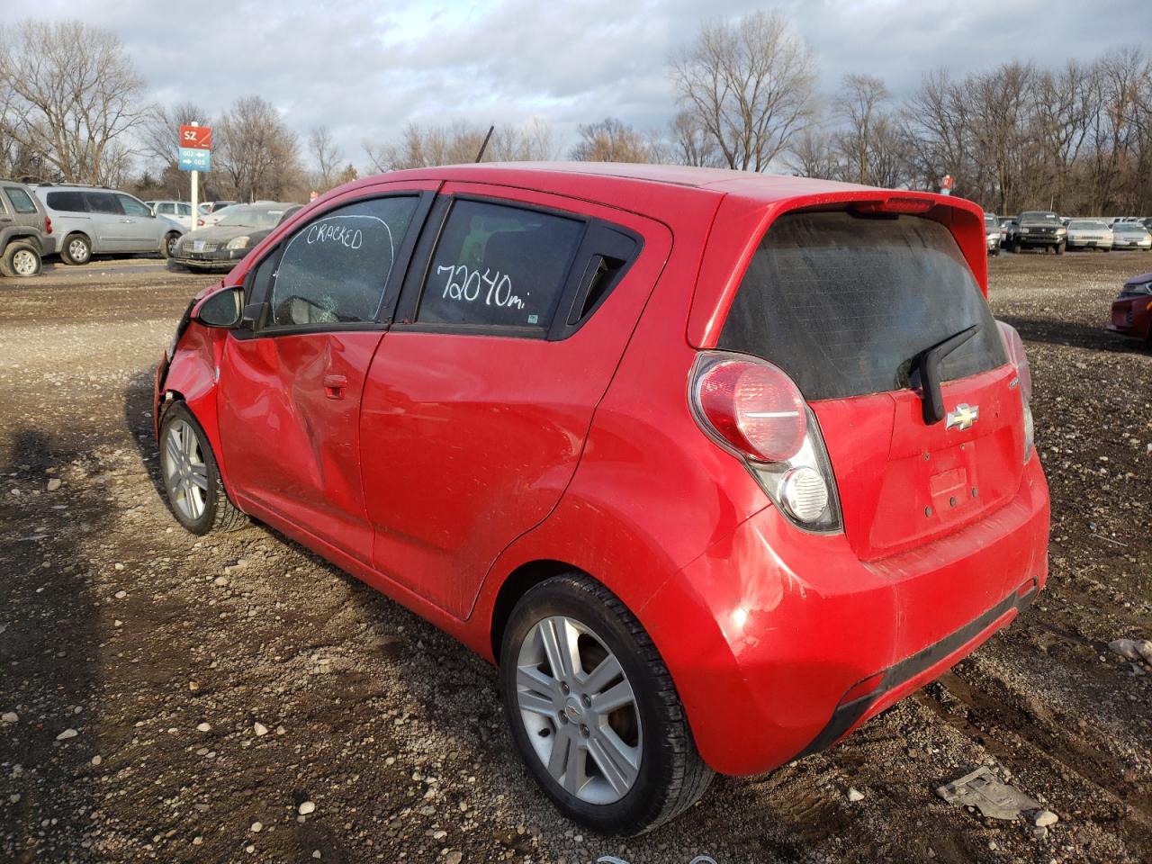 Photo 3 from auction – 2015 CHEVROLET SPARK LS with VIN KL8CB6S97FC790497