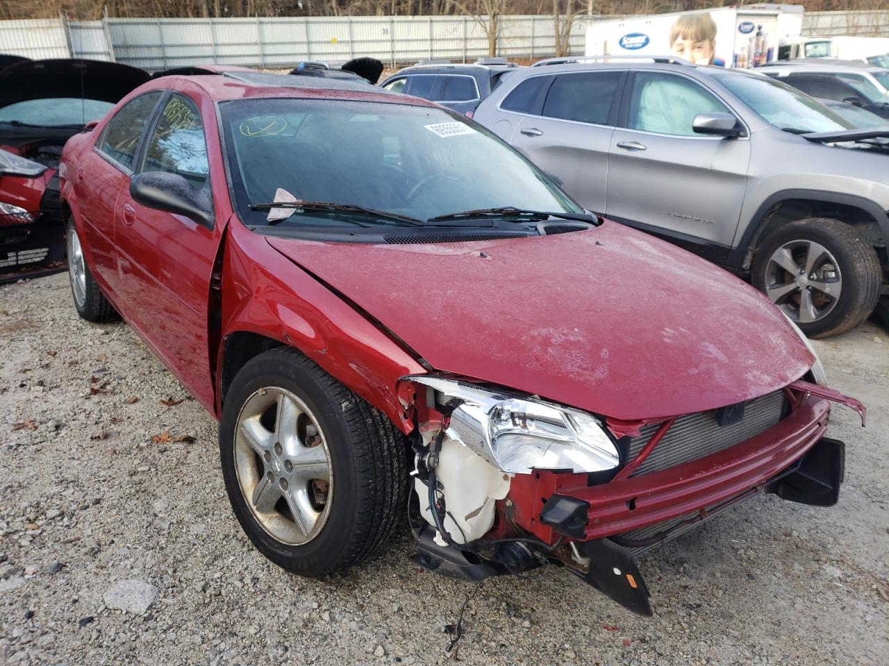 DODGE STRATUS SX 2006 with VIN 1B3EL46X36N126309 - Photo from auction