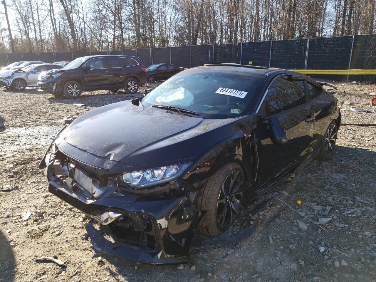Photo 2 from auction – 2018 HONDA CIVIC SI with VIN 2HGFC3A53JH751900